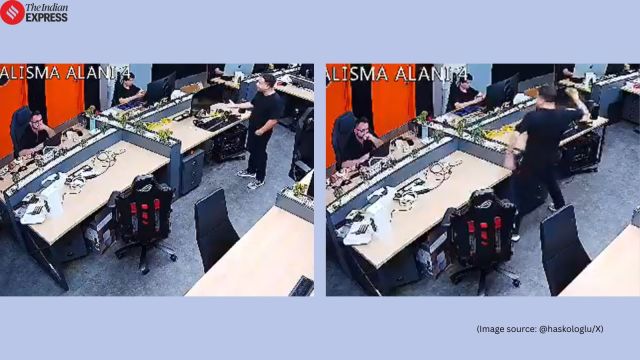 CEO in Turkey Throws Flower Pot at Employee in Shocking Outburst; Video Sparks Outrage Online
